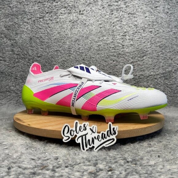 Adidas Predator Elite Fold-Over Tongue FG Soccer Size 8 Men Celestial ID8967 - Picture 2 of 6